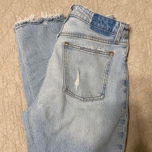 Abercrombie & Fitch Curve Love High Rise Mom Jeans